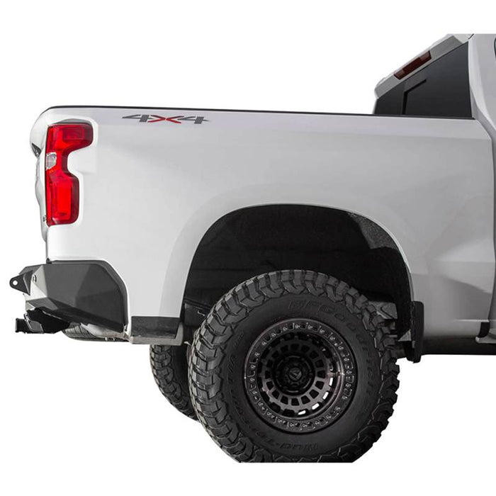 ADD R441051280103 Stealth Fighter Rear Bumper w/ Exhaust Tips for Chevy Silverado 1500 2019-2022