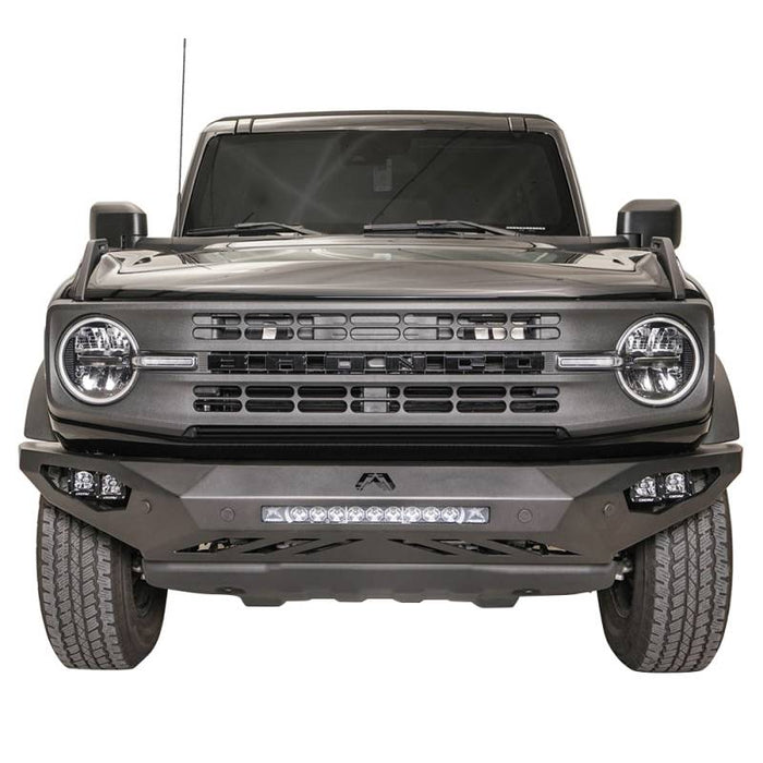 Fab Fours FB21-D5251-1 Vengeance Front Bumper w/ Sensor Holes and No Guard for Ford Bronco 2021-2022