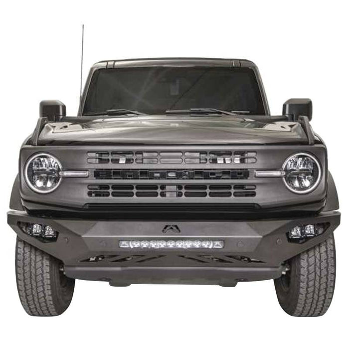 Fab Fours FB21-D5251-B Vengeance Front Bumper w/ Sensor Holes and No Guard for Ford Bronco 2021-2022