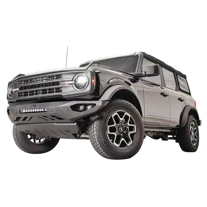 Fab Fours FB21-D5251-B Vengeance Front Bumper w/ Sensor Holes and No Guard for Ford Bronco 2021-2022