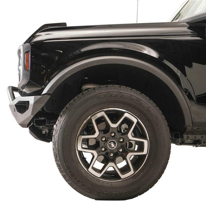 Fab Fours FB21-D5252-1 Vengeance Front Bumper w/ Sensor Holes and Pre-Runner Guard for Ford Bronco 2021-2022