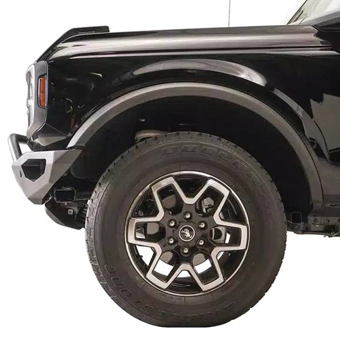 Fab Fours FB21-D5252-B Vengeance Front Bumper w/ Sensor Holes and Pre-Runner Guard for Ford Bronco 2021-2022