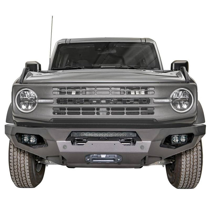 Fab Fours FB21-X5251-1 Matrix Front Bumper w/ Sensor Holes and No Guard for Ford Bronco 2021-2022