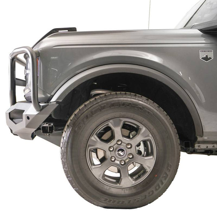 Fab Fours FB21-X5250-1 Matrix Front Bumper w/ Sensor Holes and Full Guard for Ford Bronco 2021-2022