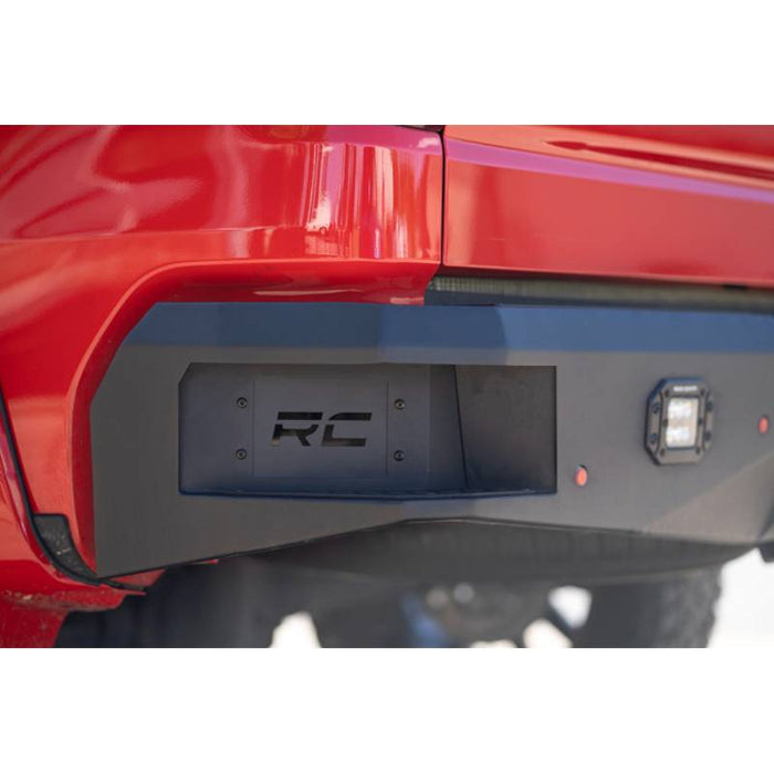 Rough Country 10758 Rear Bumper for Black Series LED Light for Chevy Silverado 1500 2019-2022