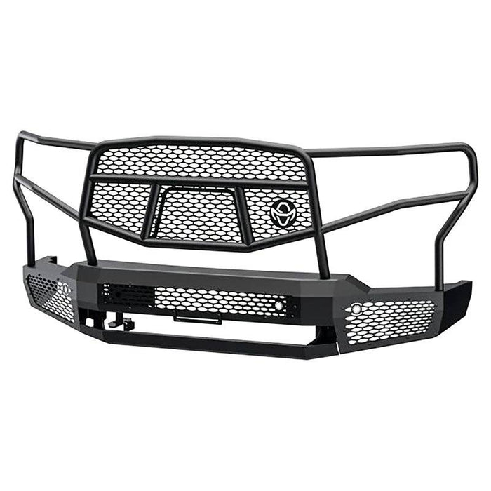 Ranch Hand MFC201BM1 Midnight Series Front Bumper w/ Grille Guard for Chevy Silverado 2500HD/3500 2020-2022