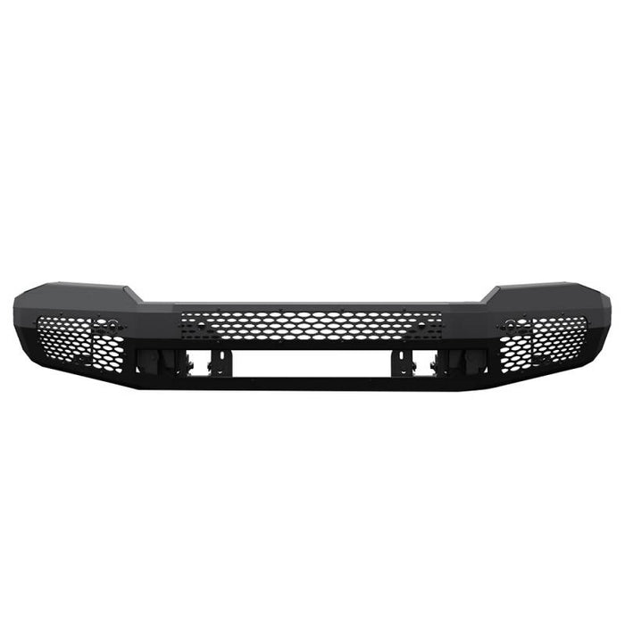 Ranch Hand MWC19HBM1 Midnight Front Bumper 12K Winch Plate for Chevy Silverado/GMC Sierra 1500 2019-2022