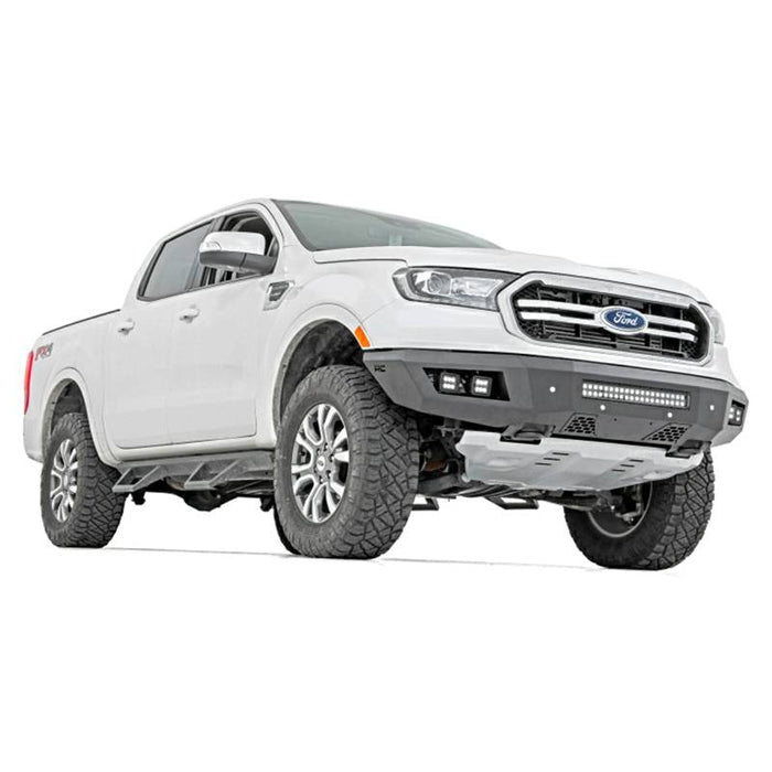 Rough Country 10759 Black Series Front Bumper for Ford Ranger 2019-2022