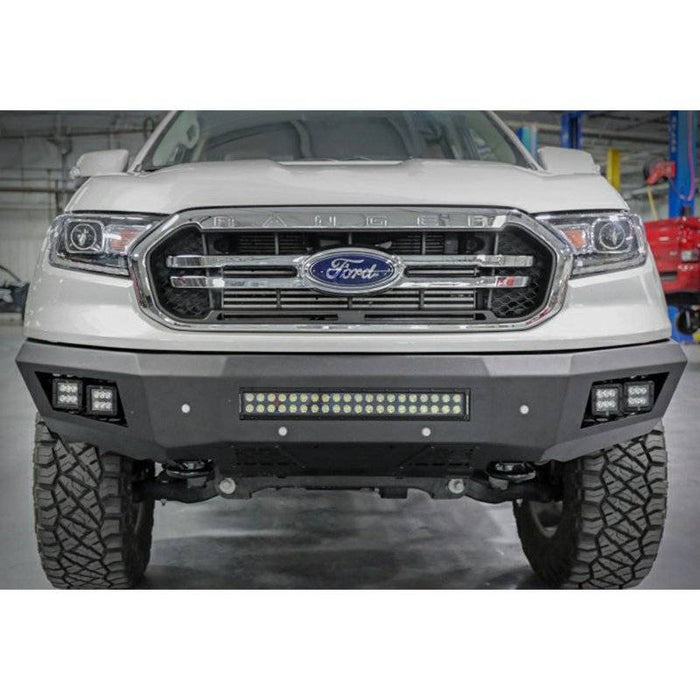 Rough Country 10759 Black Series Front Bumper for Ford Ranger 2019-2022