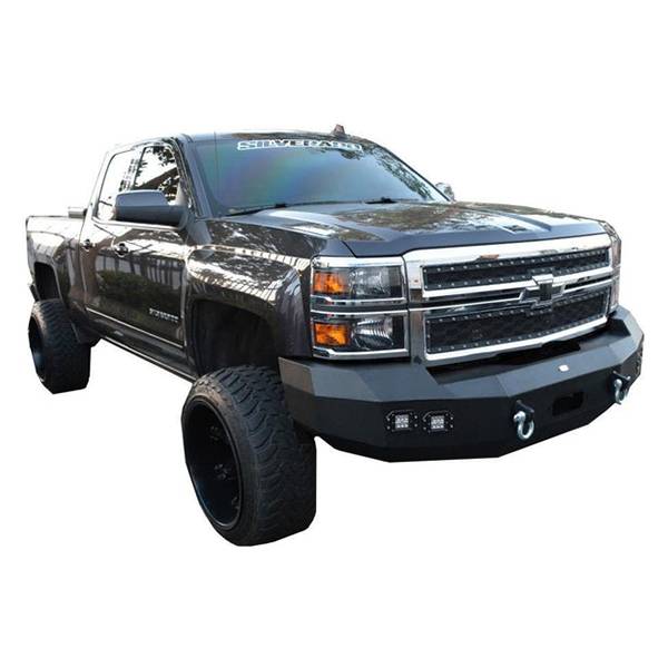 DV8 Offroad FBCS1-02 Winch Front Bumper for Chevy Silverado 1500 2014-2016