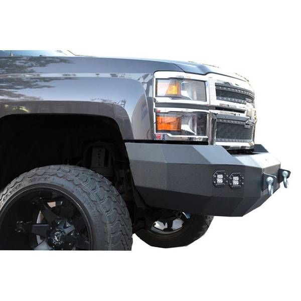 DV8 Offroad FBCS1-02 Winch Front Bumper for Chevy Silverado 1500 2014-2016