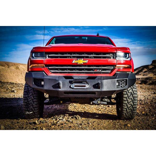 DV8 Offroad FBCS1-06 Winch Front Bumper for Chevy Silverado 1500 2016-2018