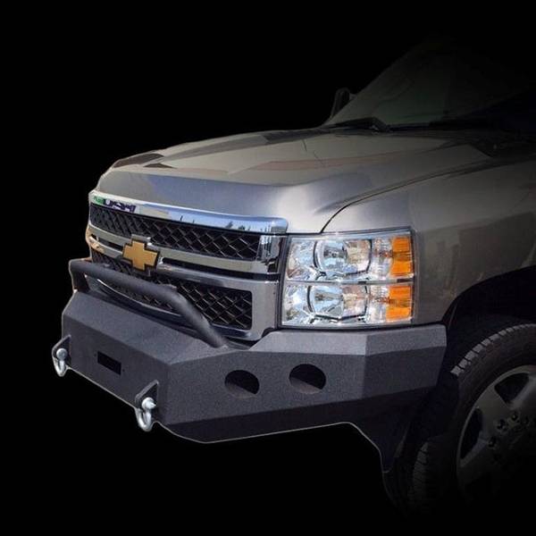 DV8 Offroad FBCS2-01 Winch Front Bumper for Chevy Silverado 2500HD/3500 2011-2014