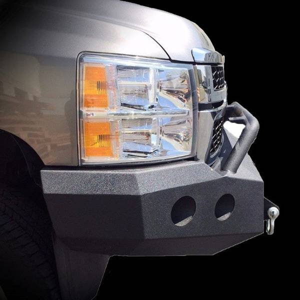 DV8 Offroad FBCS2-01 Winch Front Bumper for Chevy Silverado 2500HD/3500 2011-2014