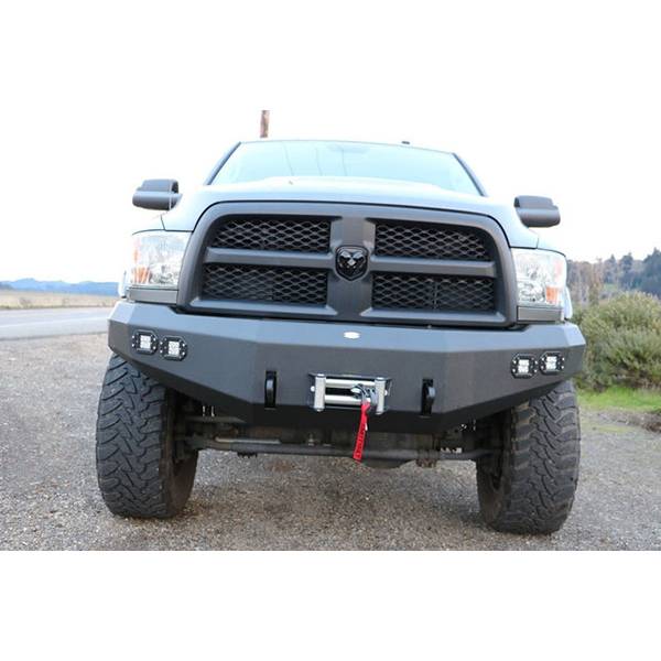 DV8 Offroad FBDR2-02 Winch Front Bumper for Dodge Ram 2500/3500 2010-2014