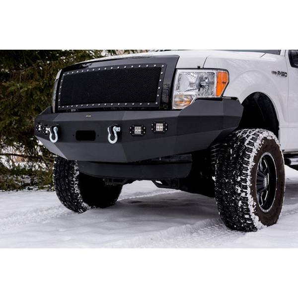 DV8 Offroad FBFF1-02 Winch Front Bumper for Ford F150 2009-2014