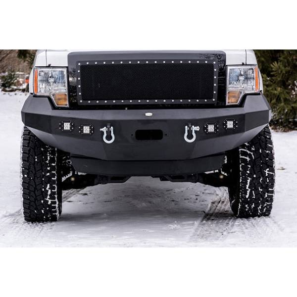 DV8 Offroad FBFF1-02 Winch Front Bumper for Ford F150 2009-2014