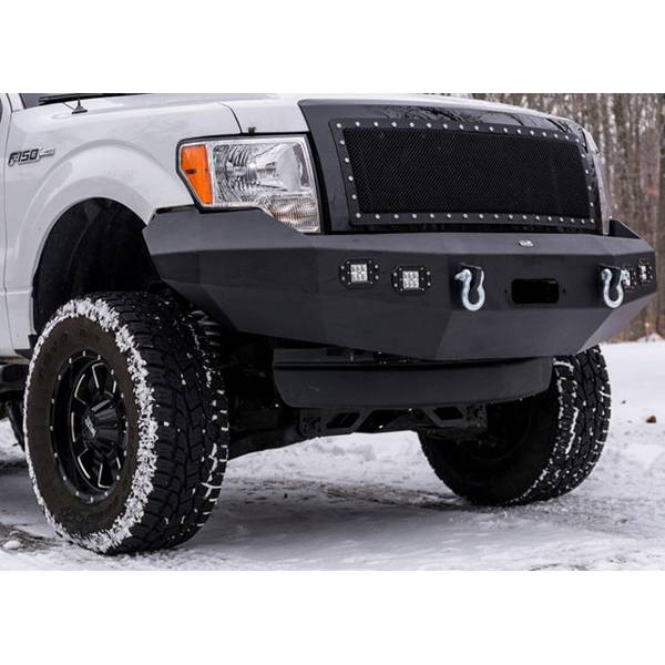 DV8 Offroad FBFF1-02 Winch Front Bumper for Ford F150 2009-2014