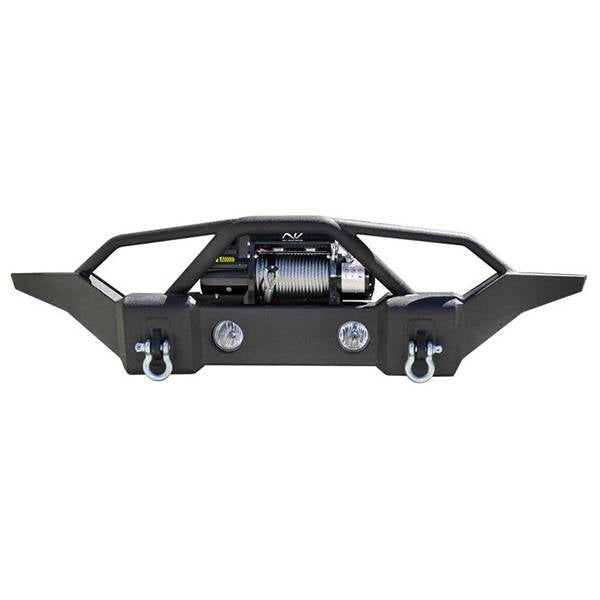 DV8 Offroad FBSHTB-01 Full Length Winch Front Bumper for Jeep Wrangler JK/JL 2007-2022