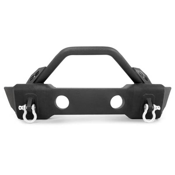 DV8 Offroad FBSHTB-13 Winch Front Bumper w/ Fog Light Holes for Jeep Wrangler JK/JL 2007-2022