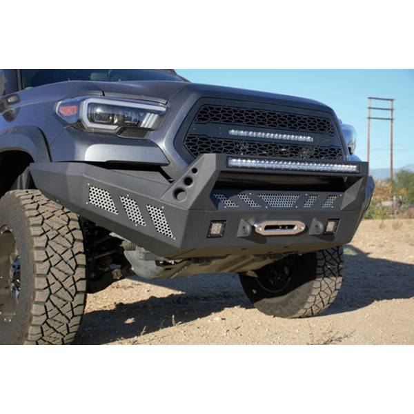 DV8 Offroad FBTT1-03 Winch Front Bumper for Toyota Tacoma 2016-2023