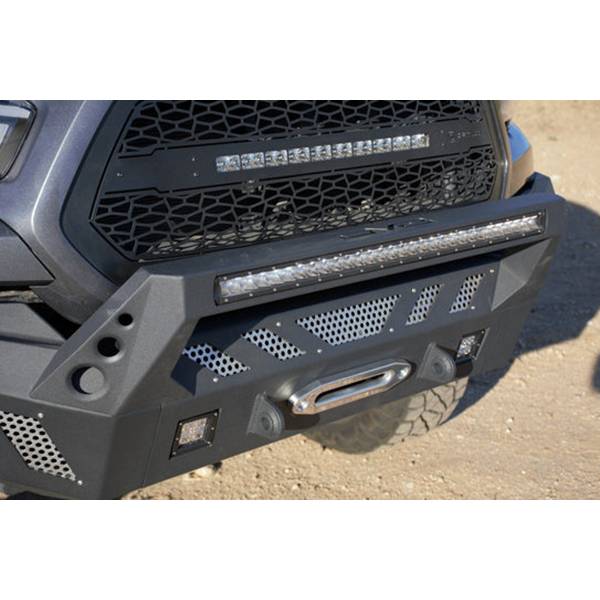 DV8 Offroad FBTT1-03 Winch Front Bumper for Toyota Tacoma 2016-2023