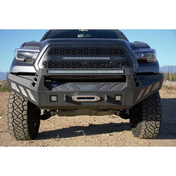 DV8 Offroad FBTT1-03 Winch Front Bumper for Toyota Tacoma 2016-2023