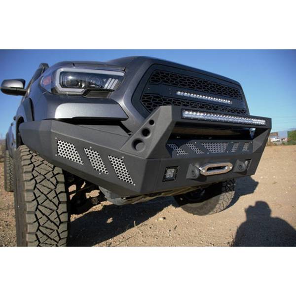 DV8 Offroad FBTT1-03 Winch Front Bumper for Toyota Tacoma 2016-2023