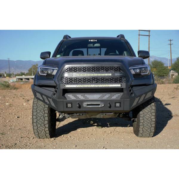 DV8 Offroad FBTT1-03 Winch Front Bumper for Toyota Tacoma 2016-2023