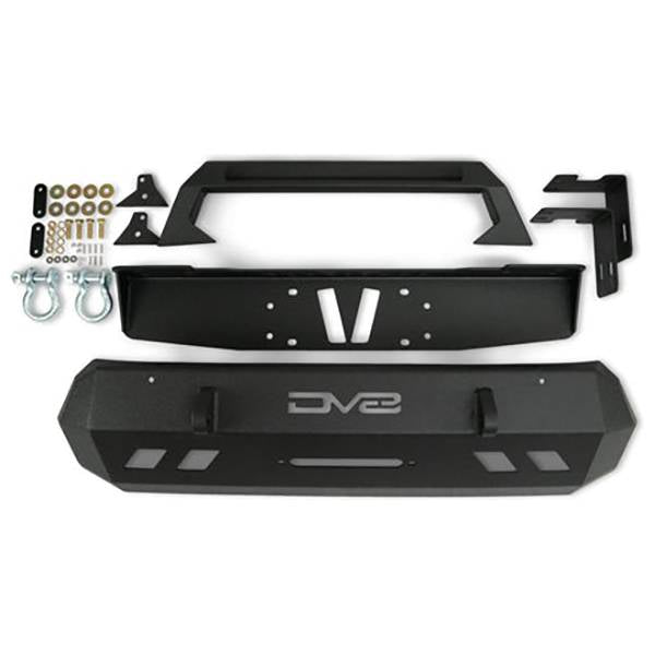 DV8 Offroad FBTT1-05 Winch Center Mount Front Bumper for Toyota Tacoma 2016-2023