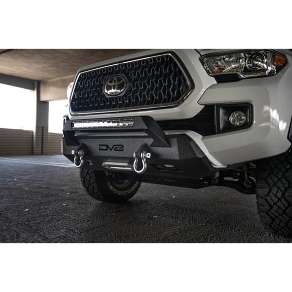 DV8 Offroad FBTT1-05 Winch Center Mount Front Bumper for Toyota Tacoma 2016-2023