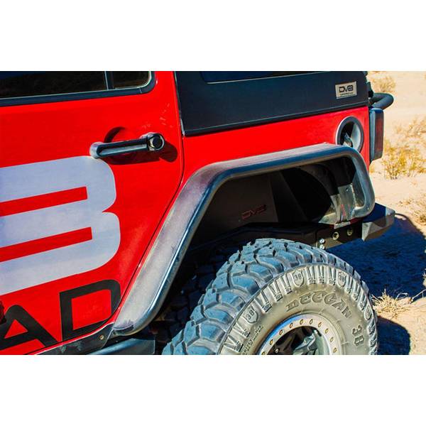 DV8 Offroad FENDB-02 Flat Fenders for Jeep Wrangler JK 2007-2018