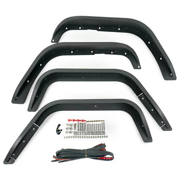 DV8 Offroad FENDB-06 Slim Fenders for Jeep Wrangler JK 2007-2018