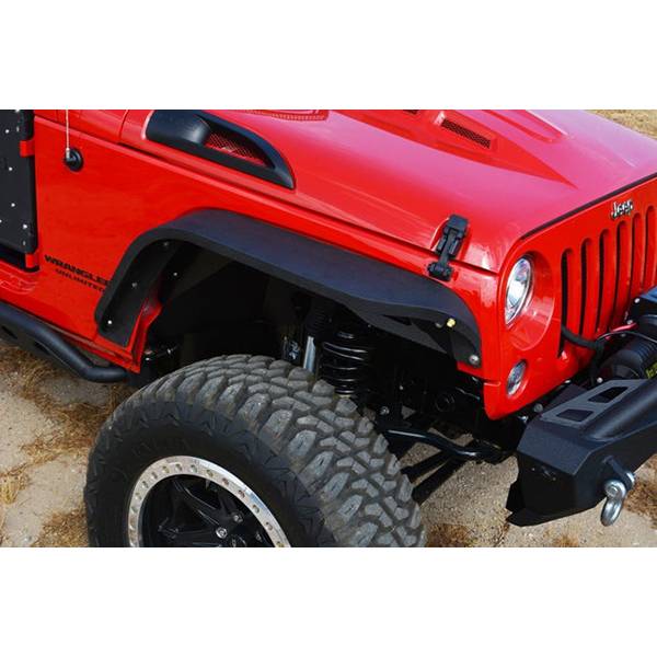 DV8 Offroad FENDB-06 Slim Fenders for Jeep Wrangler JK 2007-2018