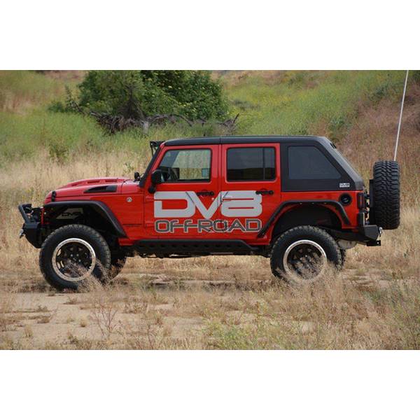 DV8 Offroad HDMB07-02 Heat Dispersion Hood for Jeep Wrangler JK 2007-2018