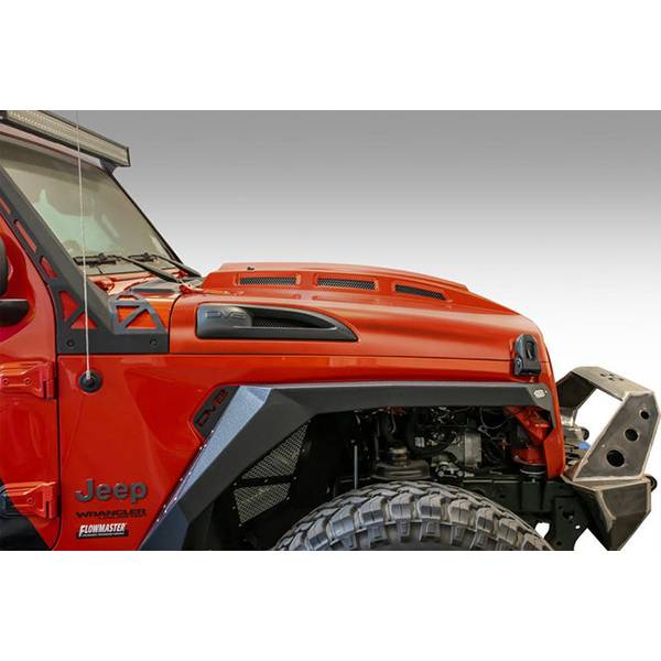 DV8 Offroad HDMBJL-01 Heat Dispersion Hood for Jeep Wrangler JL 2018-2021