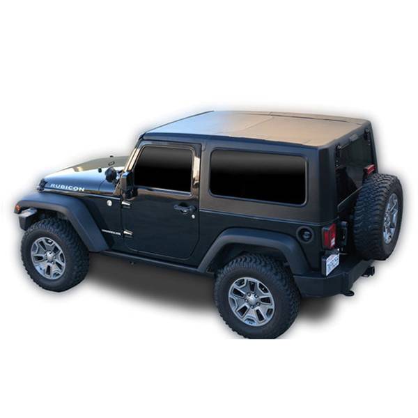 DV8 Offroad HT07SB22 Square Back Hard Top for Jeep Wrangler JK 2007-2018