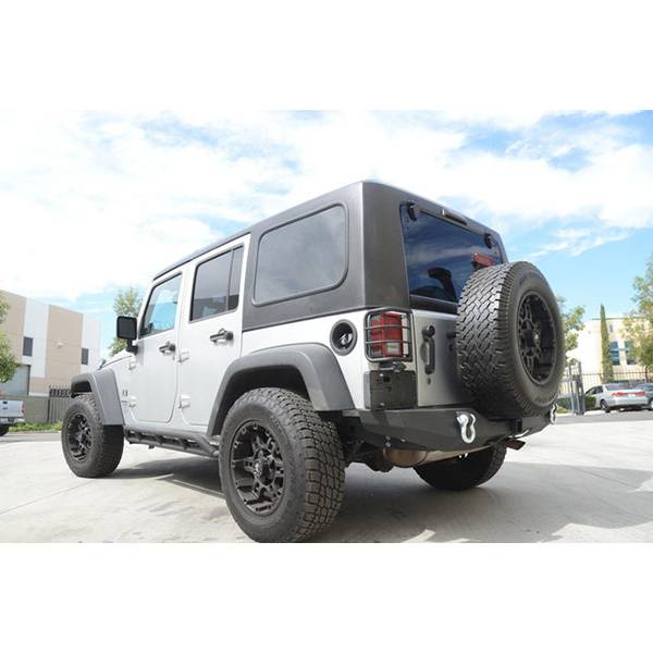 DV8 Offroad HT07SB42 Square Back Hard Top for Jeep Wrangler JK 2007-2018