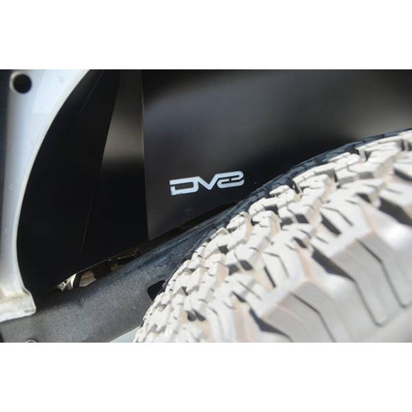 DV8 Offroad INFEND-01RB Rear Inner Fender for Jeep Wrangler JK 2007-2018