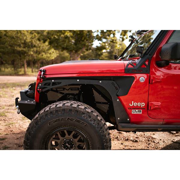 DV8 Offroad INFEND-03FR Front Inner Fender for Jeep Wrangler JL 2018-2019