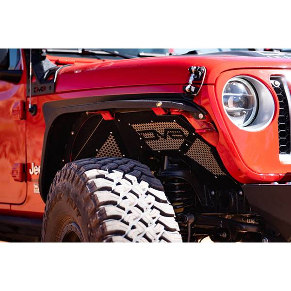 DV8 Offroad INFEND-03FR Front Inner Fender for Jeep Wrangler JL 2018-2019