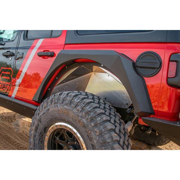 DV8 Offroad INFEND-03RR Rear Inner Fender for Jeep Wrangler JL 2018-2019