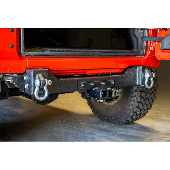 DV8 Offroad RBJL-04 Rear Bumper Crossmember w/ Recovery Shackles for Jeep Wrangler JL 2018-2022