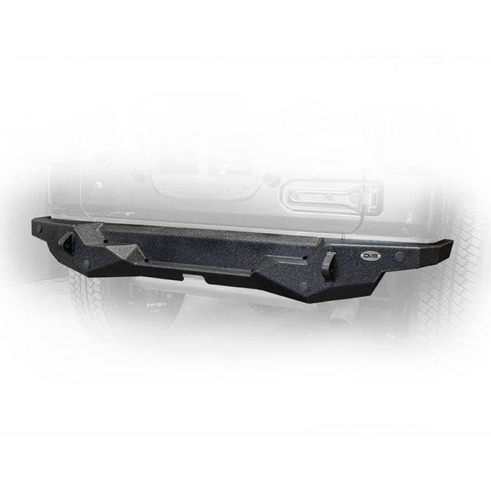 DV8 Offroad RBJL-07 High Clearance Rear Bumper w/ Sensor Holes for Jeep Wrangler JL 2018-2022