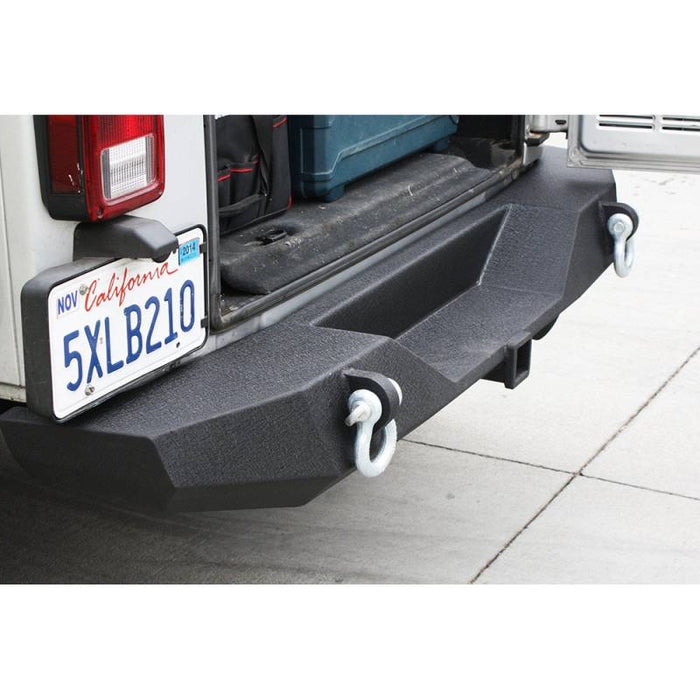 DV8 Offroad RBSTTB-06 Full Length Rear Bumper for Jeep Wrangler JK 2007-2018