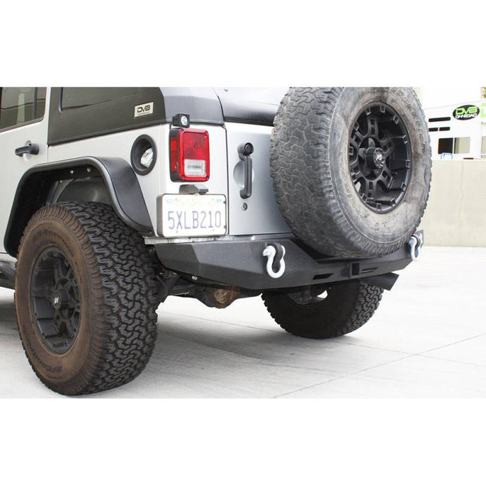 DV8 Offroad RBSTTB-06 Full Length Rear Bumper for Jeep Wrangler JK 2007-2018