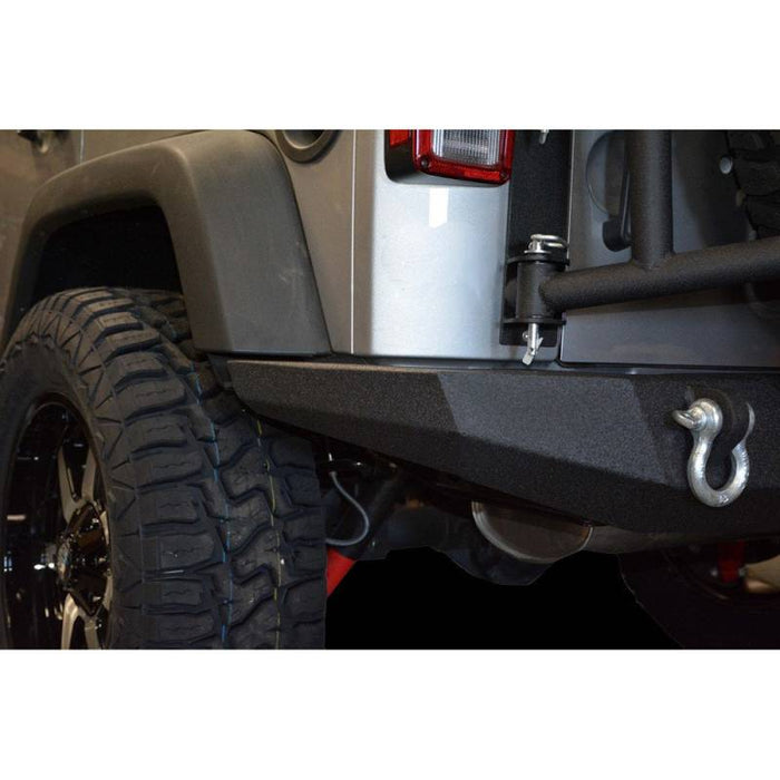 DV8 Offroad RBSTTB-09 Full Length Rear Bumper for Jeep Wrangler JK 2007-2018