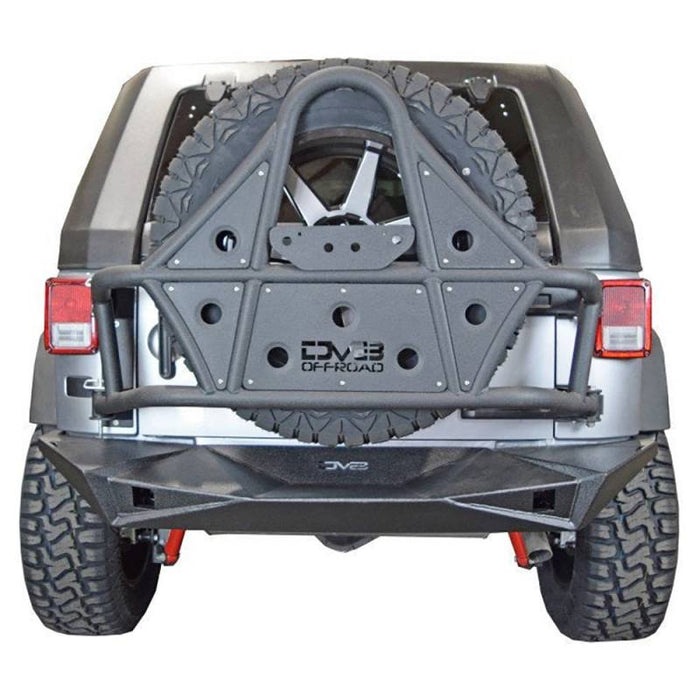 DV8 Offroad RBSTTB-14 Rear Bumper for Jeep Wrangler JK 2007-2018