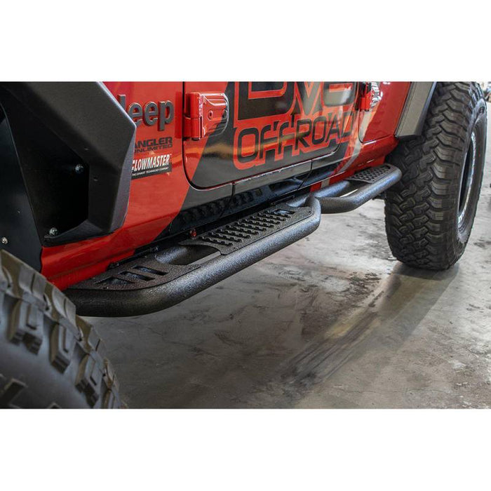 DV8 Offroad SRJL-02 Tubular Slider Step for Jeep Wrangler JL 2018-2019