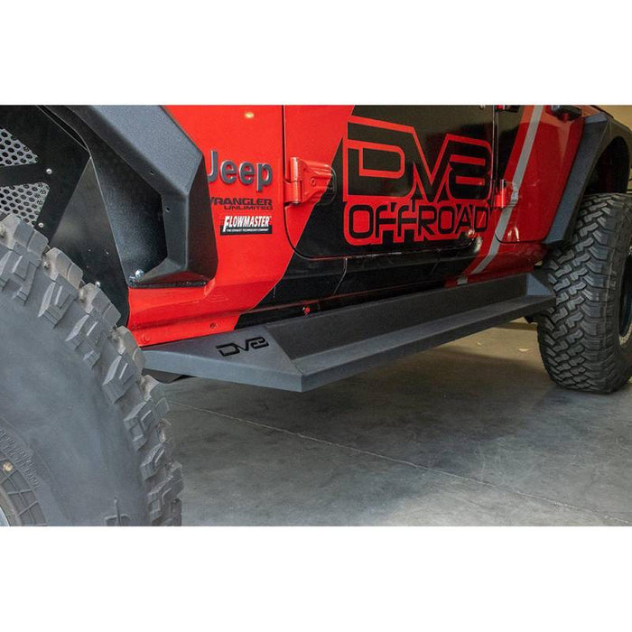 DV8 Offroad SRJL-04 Plated Slider Step for Jeep Wrangler JL 2018-2019